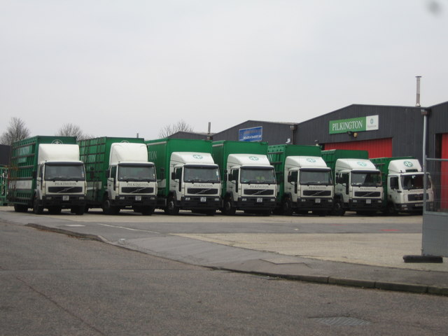 fleet of trucks